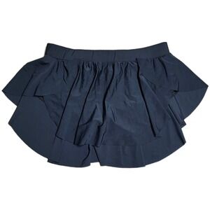 Bloomchic Ruffle Skort Women's Size 22-24 Black Built-in Panty‎